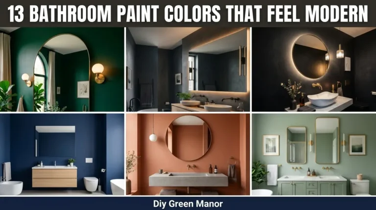 13 Bathroom Paint Colors That Feel Modern