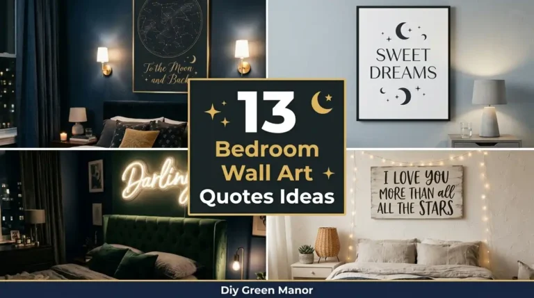 13 Bedroom Wall Art Quotes Ideas