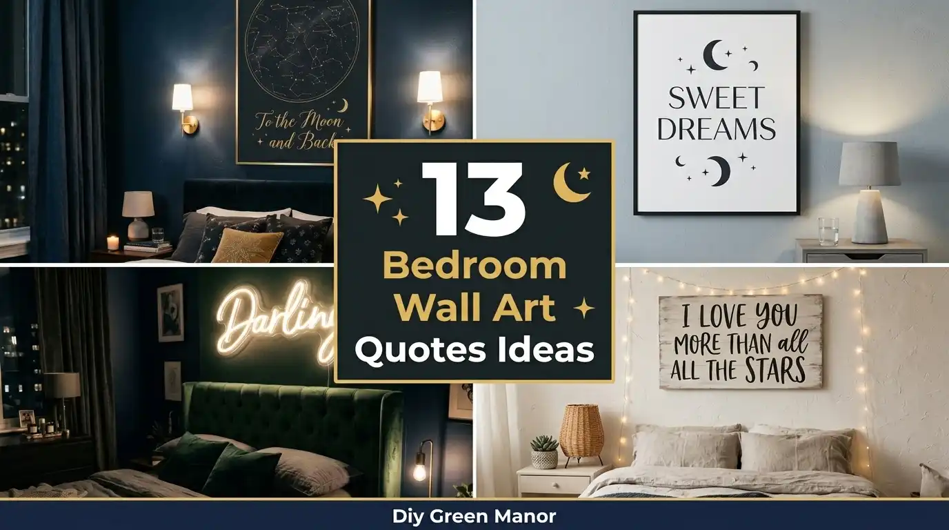 13 Bedroom Wall Art Quotes Ideas