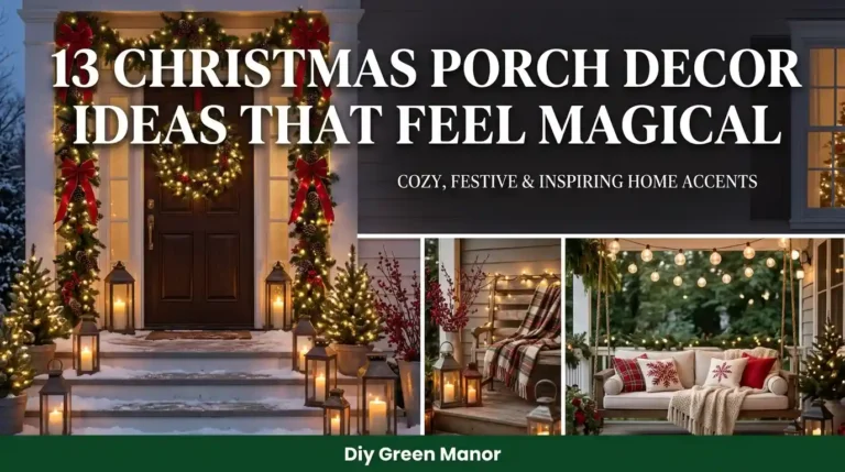 13 Christmas Porch Decor Ideas That Feel Magical