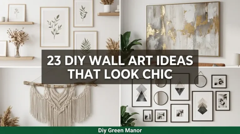 13 DIY Wall Art Ideas That Look Chic
