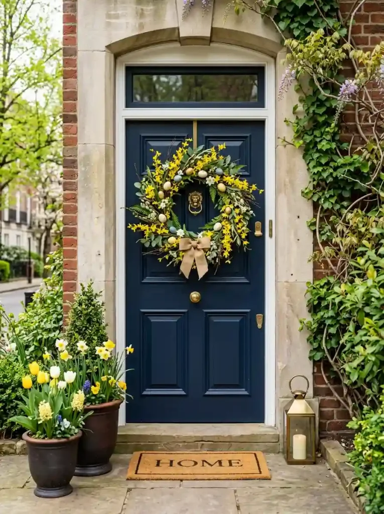 Personalized Easter Welcome Wreath