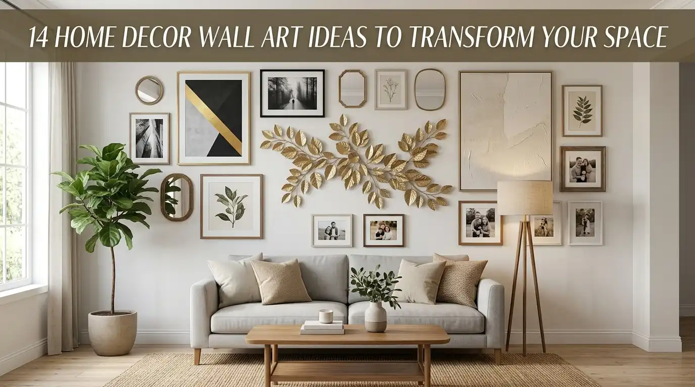 14 Home Decor Wall Art Ideas to Transform Your Space