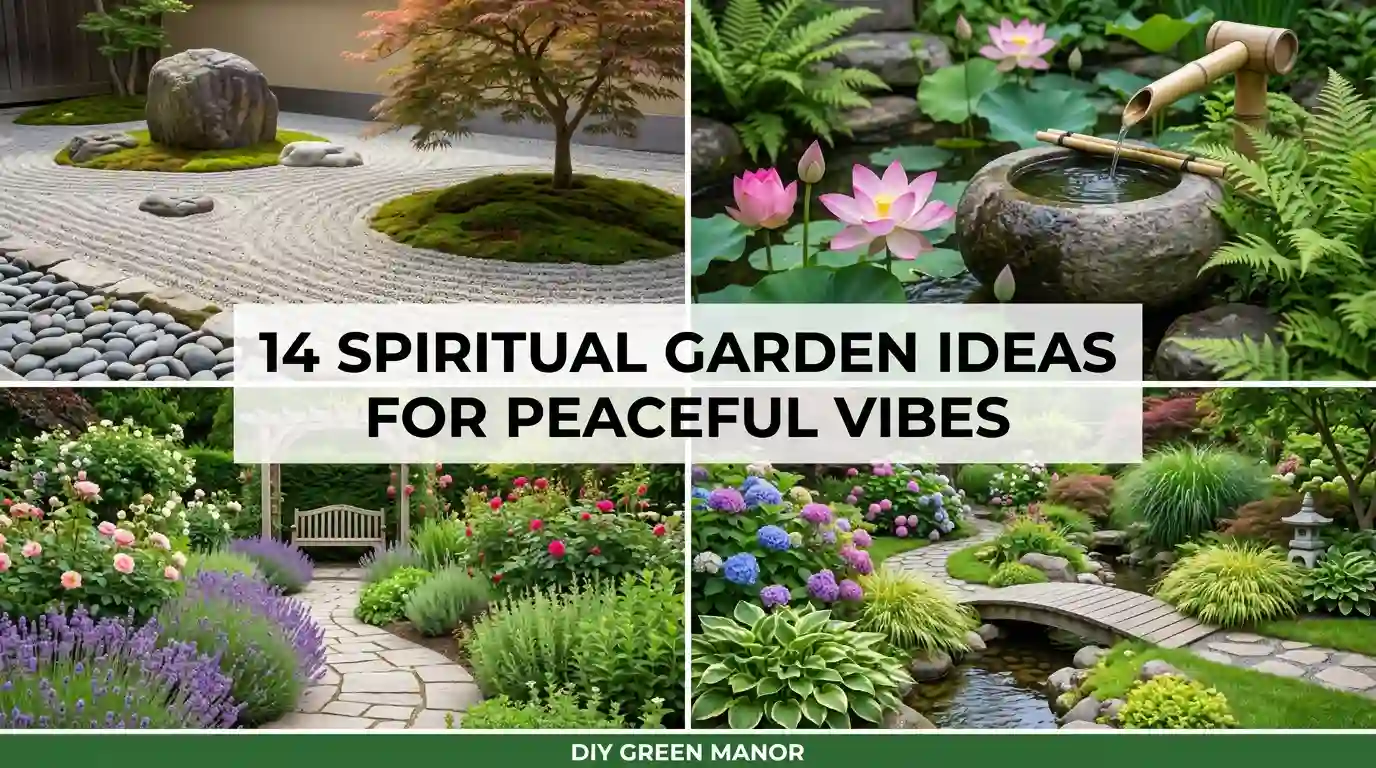 14 Spiritual Garden Ideas for Peaceful Vibes