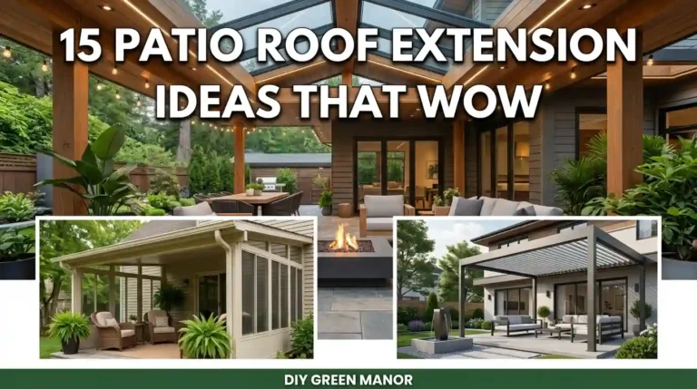 15 Patio Roof Extension Ideas That Wow