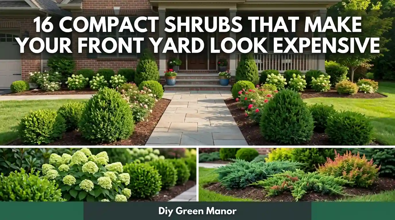 16 Compact Shrubs That Make Your Front Yard Look Expensive