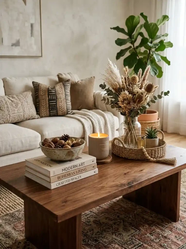 Curated Coffee Table Styling