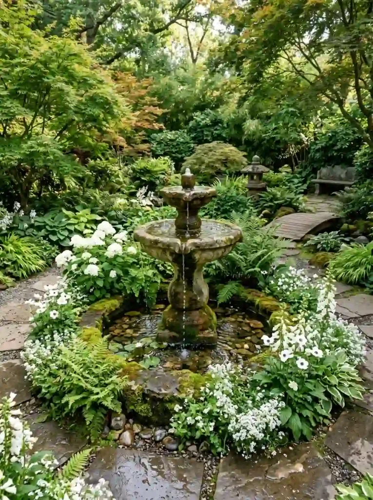 . Add a Gentle Water Fountain