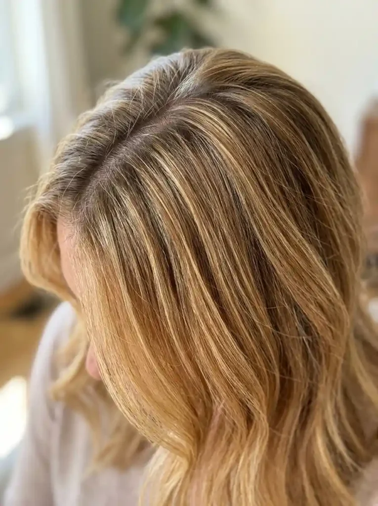 Dimensional Root-Shadowed Blonde