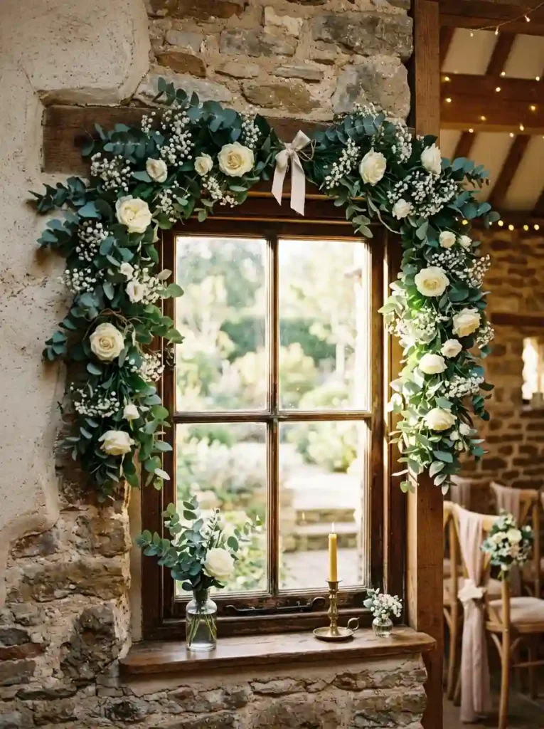  Hanging Eucalyptus & Floral Garlands
