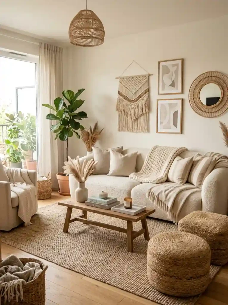  Layered Neutral Textiles