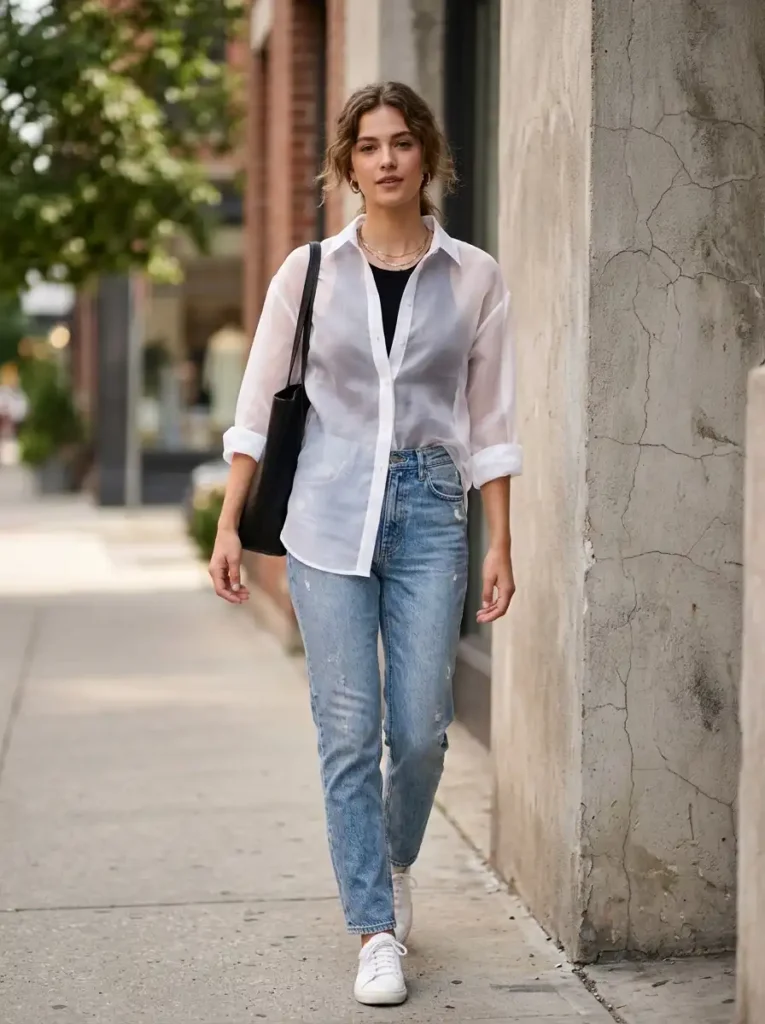 Translucent Sheer Layering