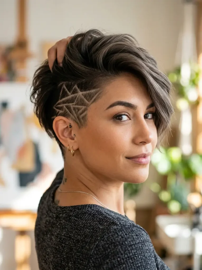 Polished Pixie with Hidden Side Undercut