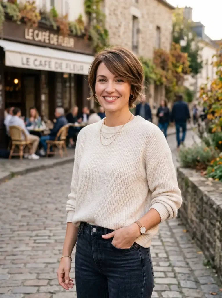  Grown-Out Transitional Long Pixie