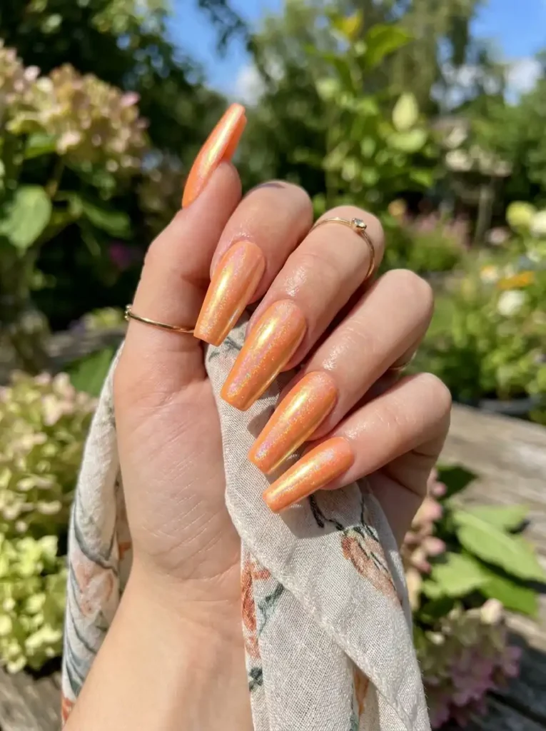 Chrome Glazed Citrus Orange