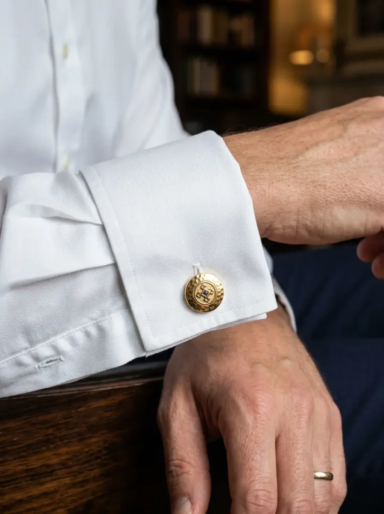 Crisp White Button-Down Shirts