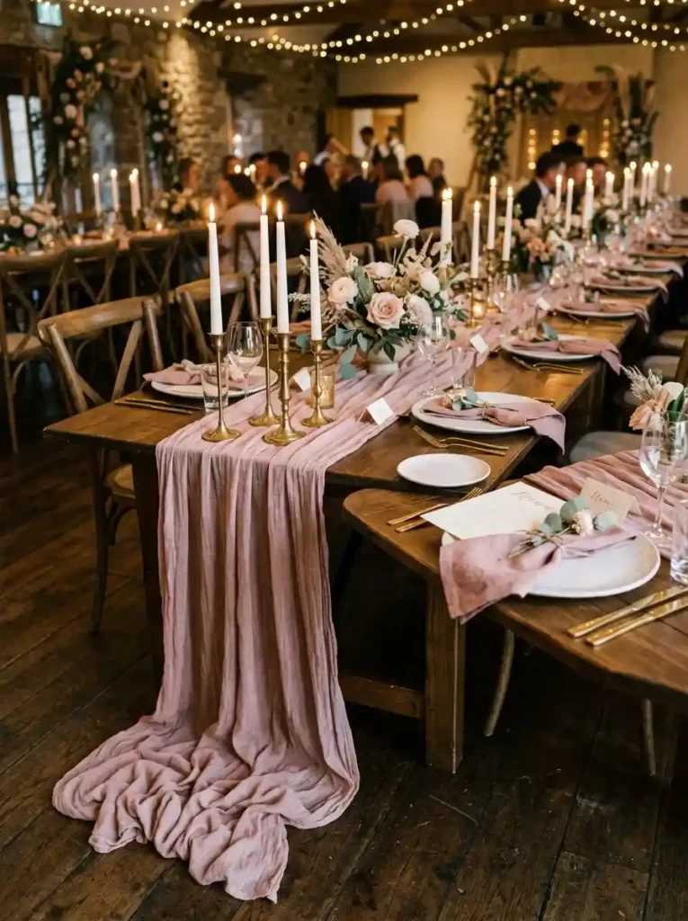  Gauzy Chiffon & Cheesecloth Drape Runners