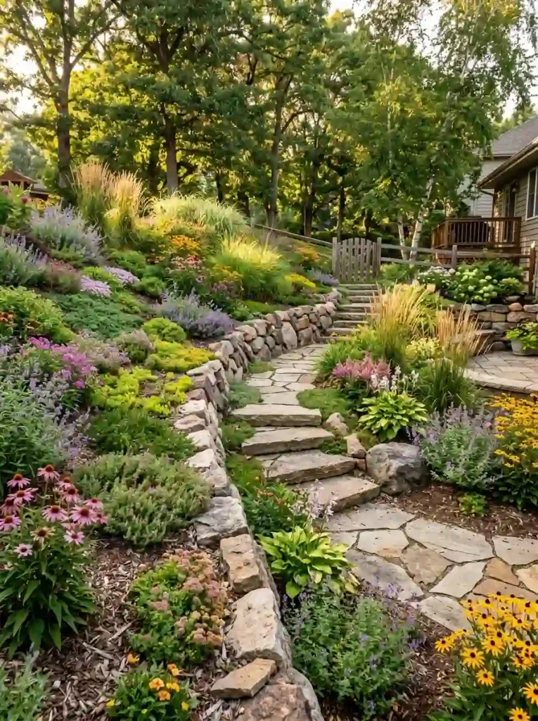 Groundcover Hillside Garden
