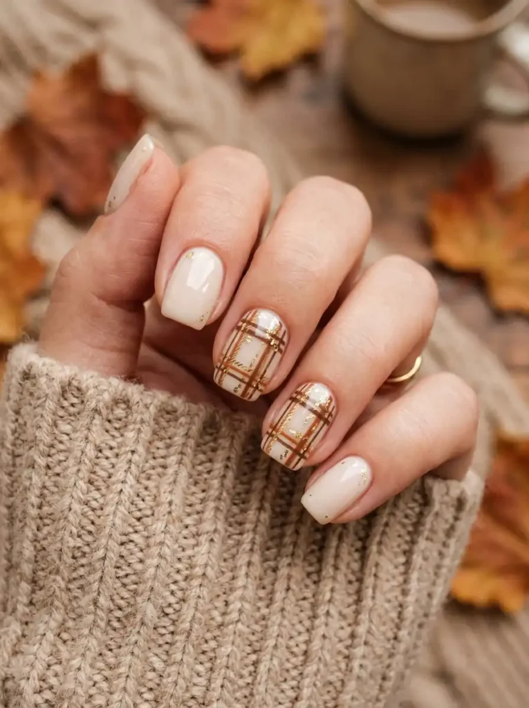 Rich Burgundy & Gold Foil Flakes