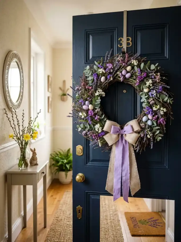 Lavender Spring Wreath