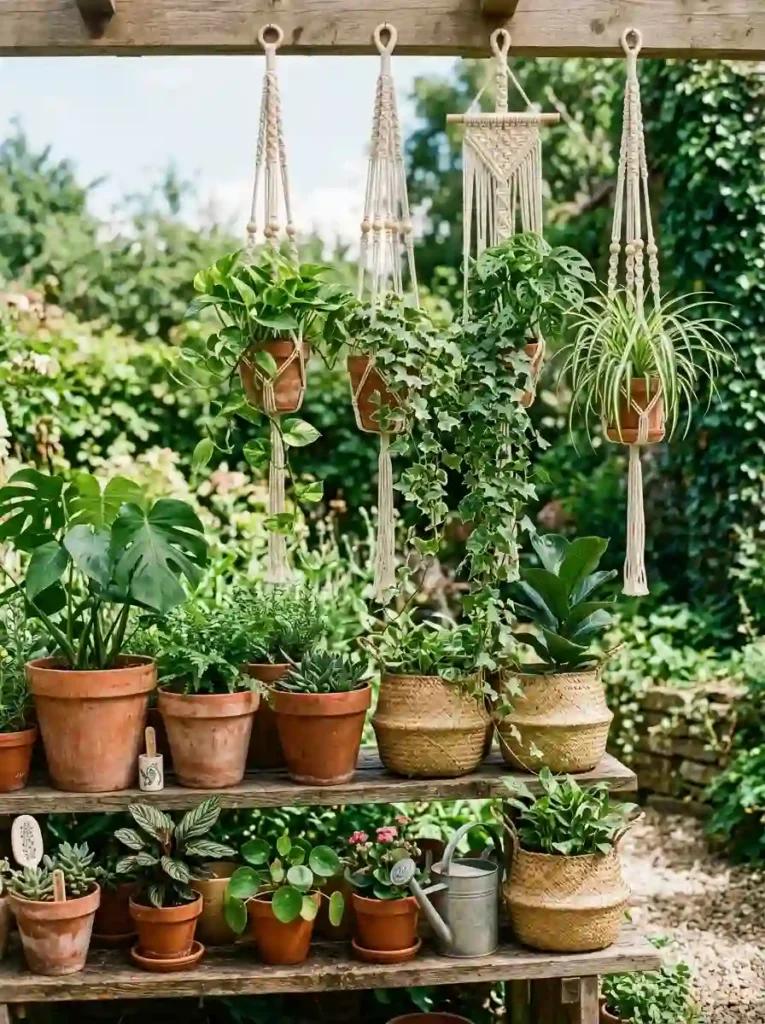  Mismatched Terracotta & Seagrass Planter Collections