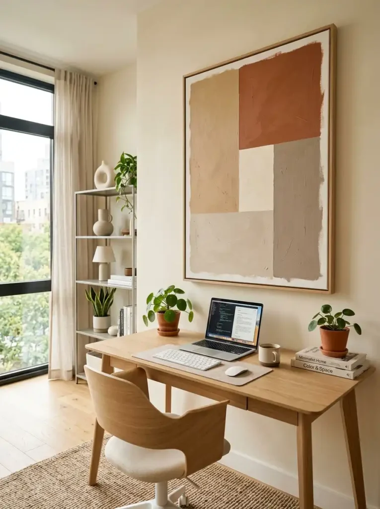  Painted Color Block Canvas