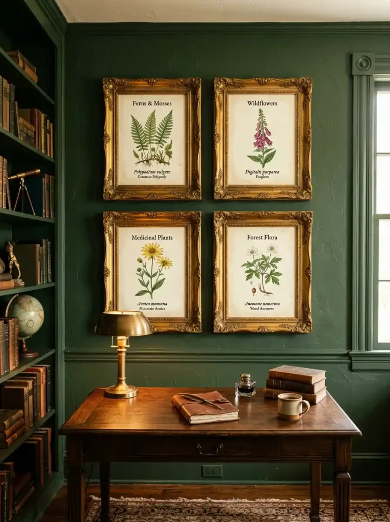 Vintage Botanical Field Guide Prints