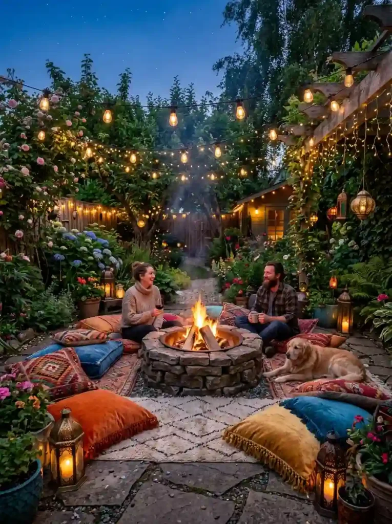  Build a Cozy Fire Pit Circle