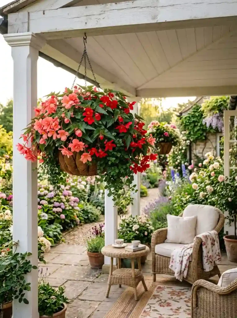 Hanging Begonia Baskets