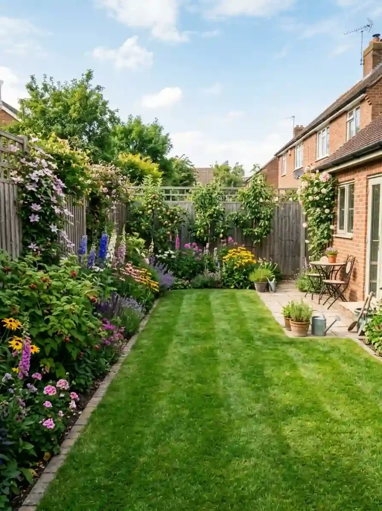 Perimeter Border Edge Garden Layout