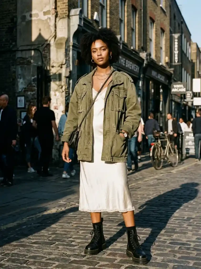 Utility Jackets with Female Tailoring