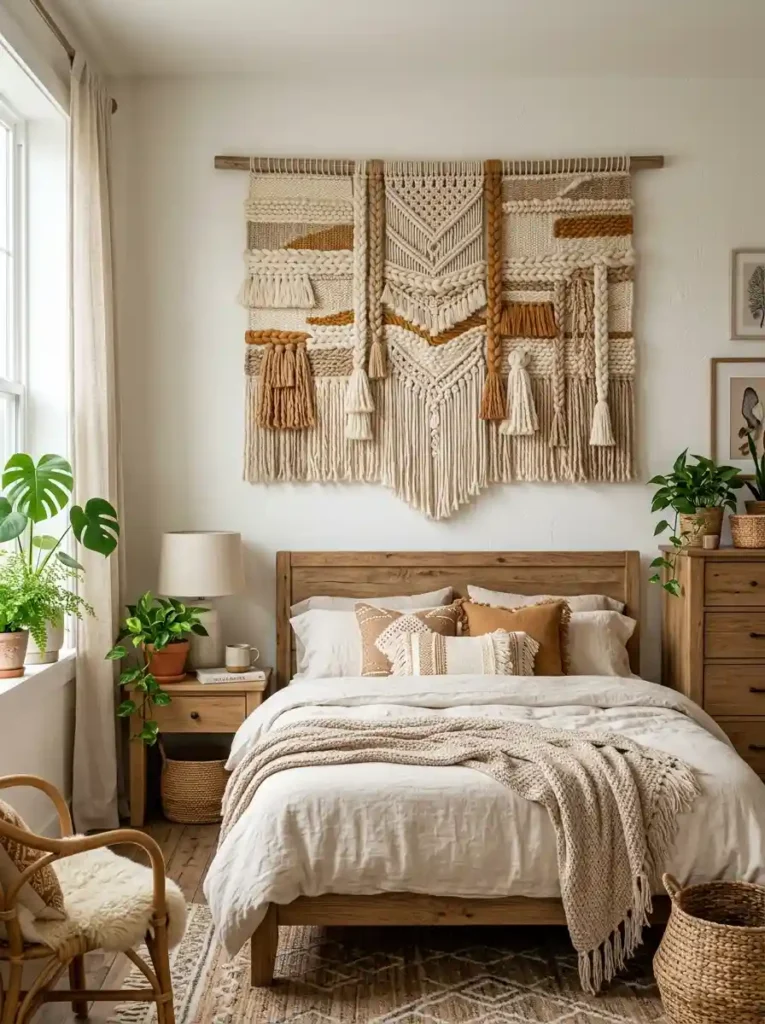 Woven Yarn Wall Hanging