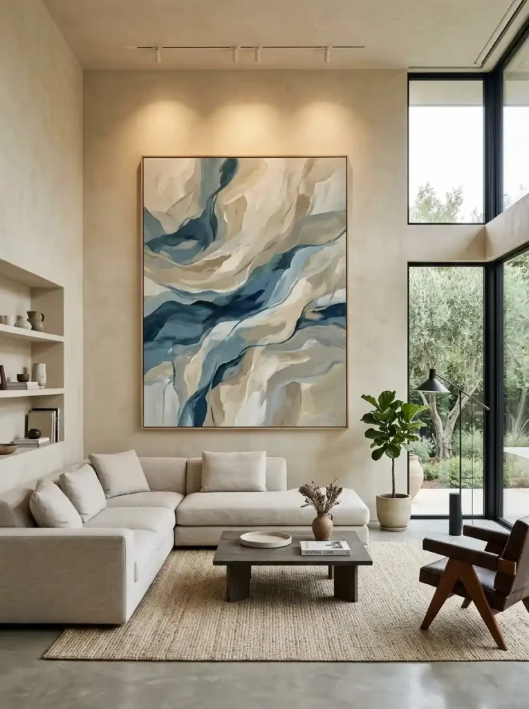 Large-Scale Abstract Seascape Art