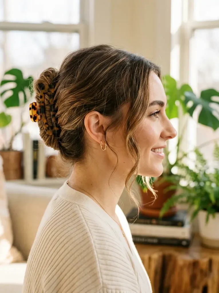 Minimalist Claw Clip Twists