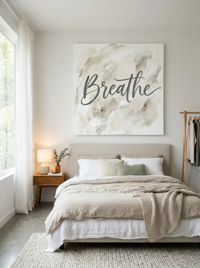Modern Abstract "Breathe" Art Print