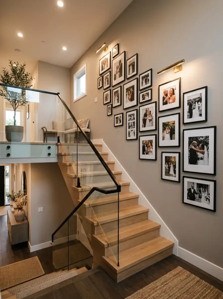 The Vertical Stairwell Cascade (Mixed 11x14, 16x20, and 8x10 Inch Prints)