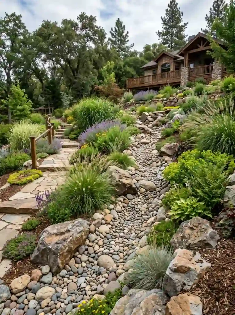  Dry Creek Bed for Drainage