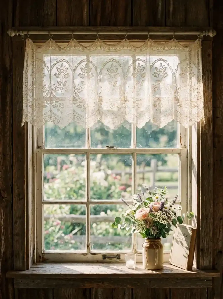 Layered Lace & Crochet Valances