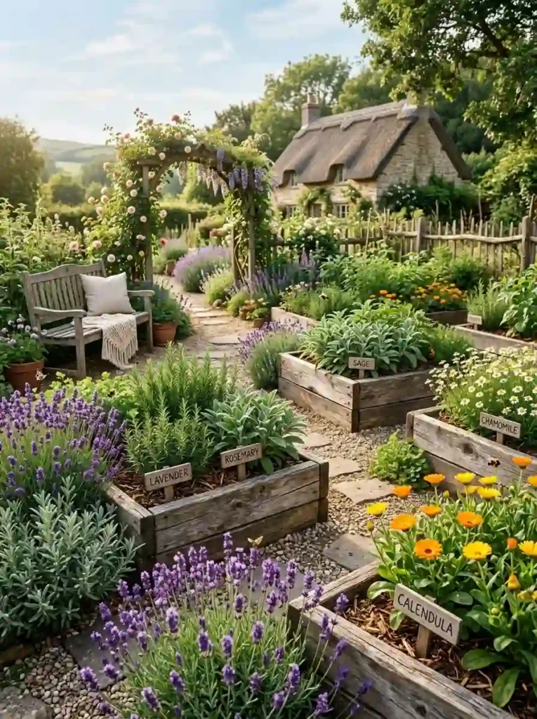  Plant Herbs and Healing Flowers