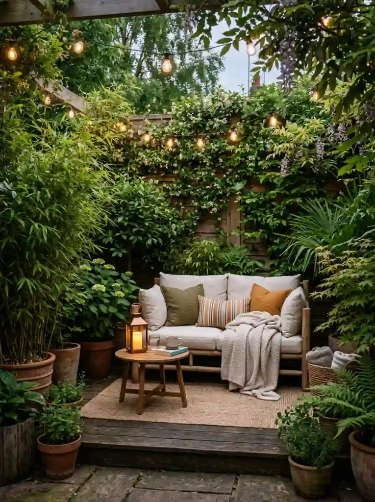  Privacy-Focused Terrace Retreat