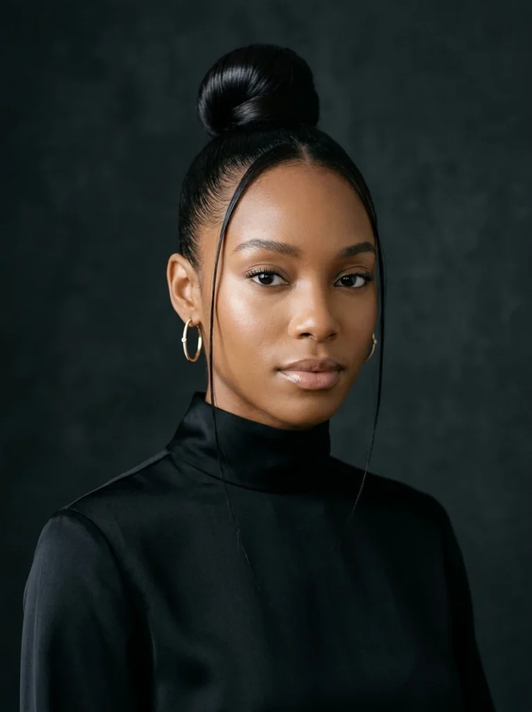 Tendril-Framed Sleek Updos