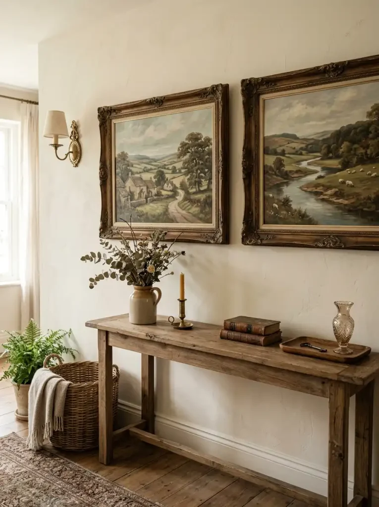 Vintage Landscape Pair
