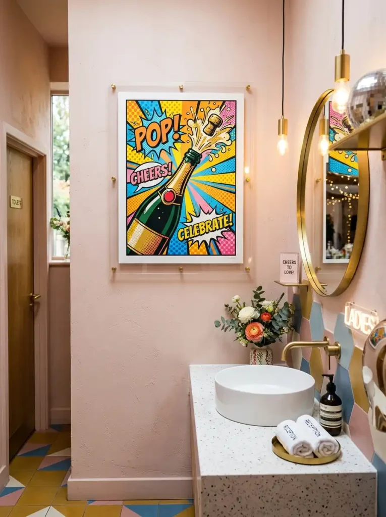 Champagne & Celebration Pop Art