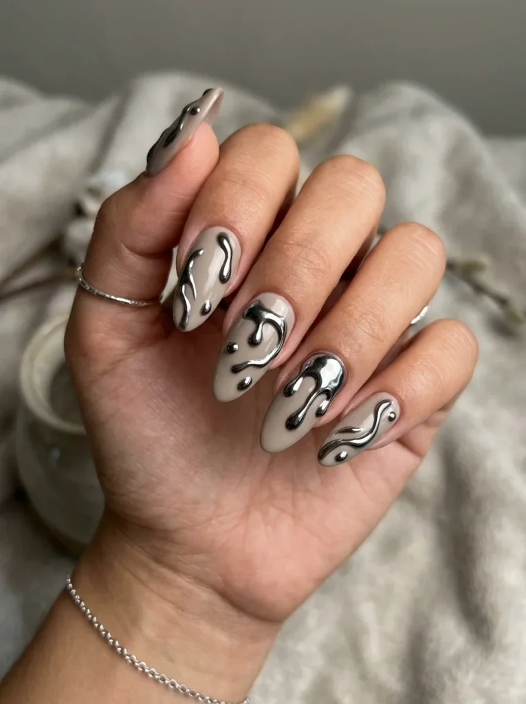Gunmetal Chrome Drops