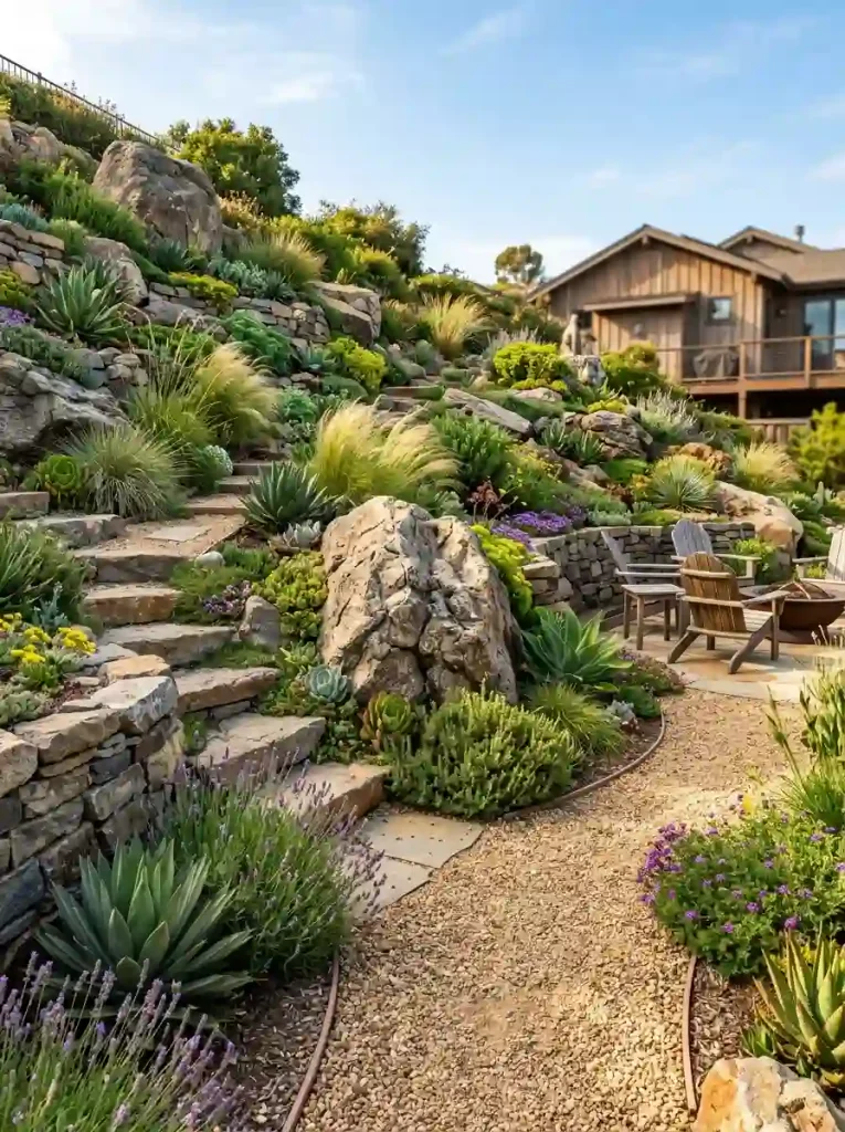 Hillside Rock Garden