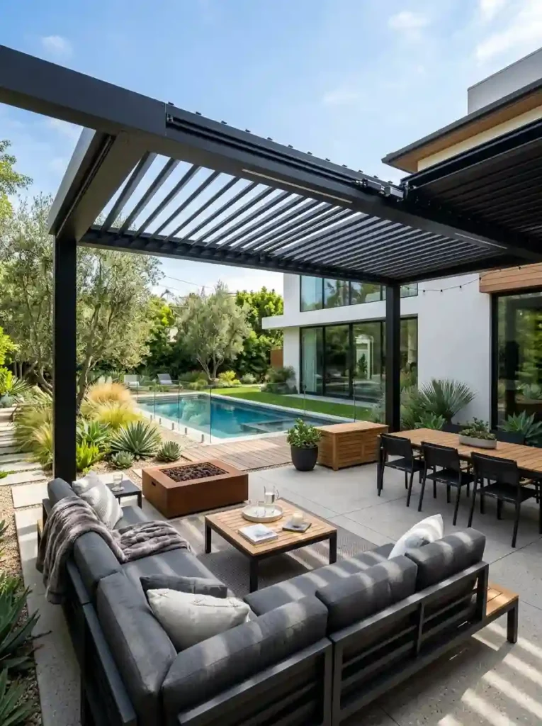  Louvered Adjustable Roof System
