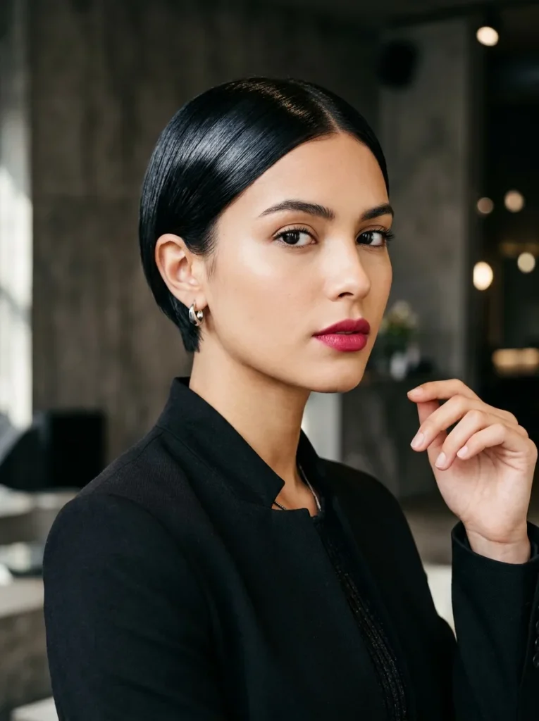 Sleek Glass-Hair Pixie Bob