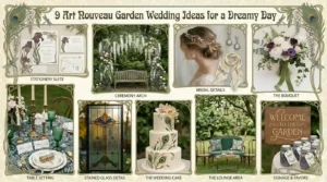 9 Art Nouveau Garden Wedding Ideas for a Dreamy Day