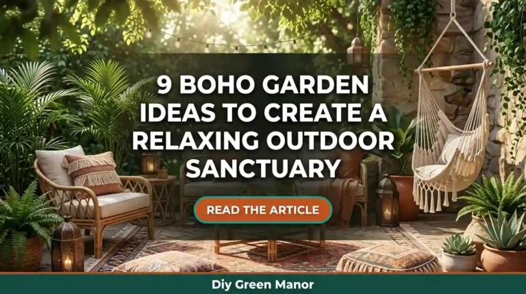 9 Boho Garden Ideas to Create a Relaxing Outdoor Sanctuary