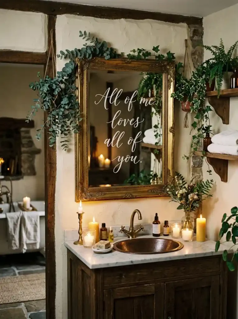  Antique Mirrors with Calligraphy